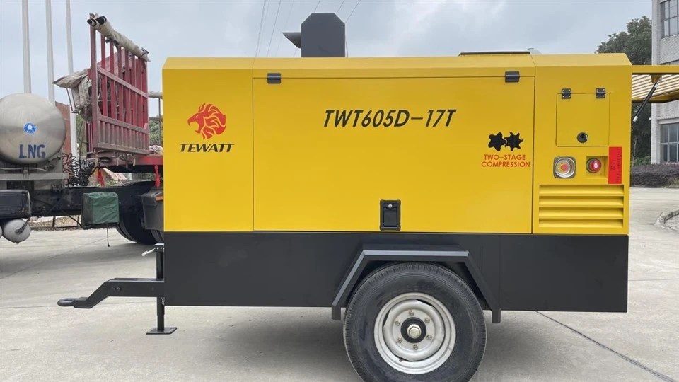 TEWATT Rock Drill Diesel Air Compressor suppliers